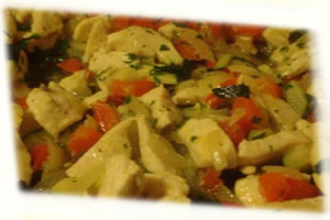 Indycze udka z cukinią